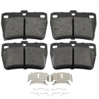 Rear Semi-Metallic Brake Pads for Toyota RAV4 (2004–2005)