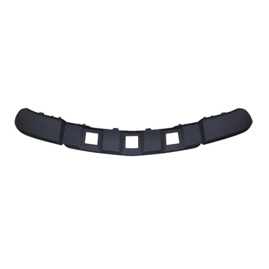 Replacement Black Textured Polypropylene Front Lower Bumper Cover