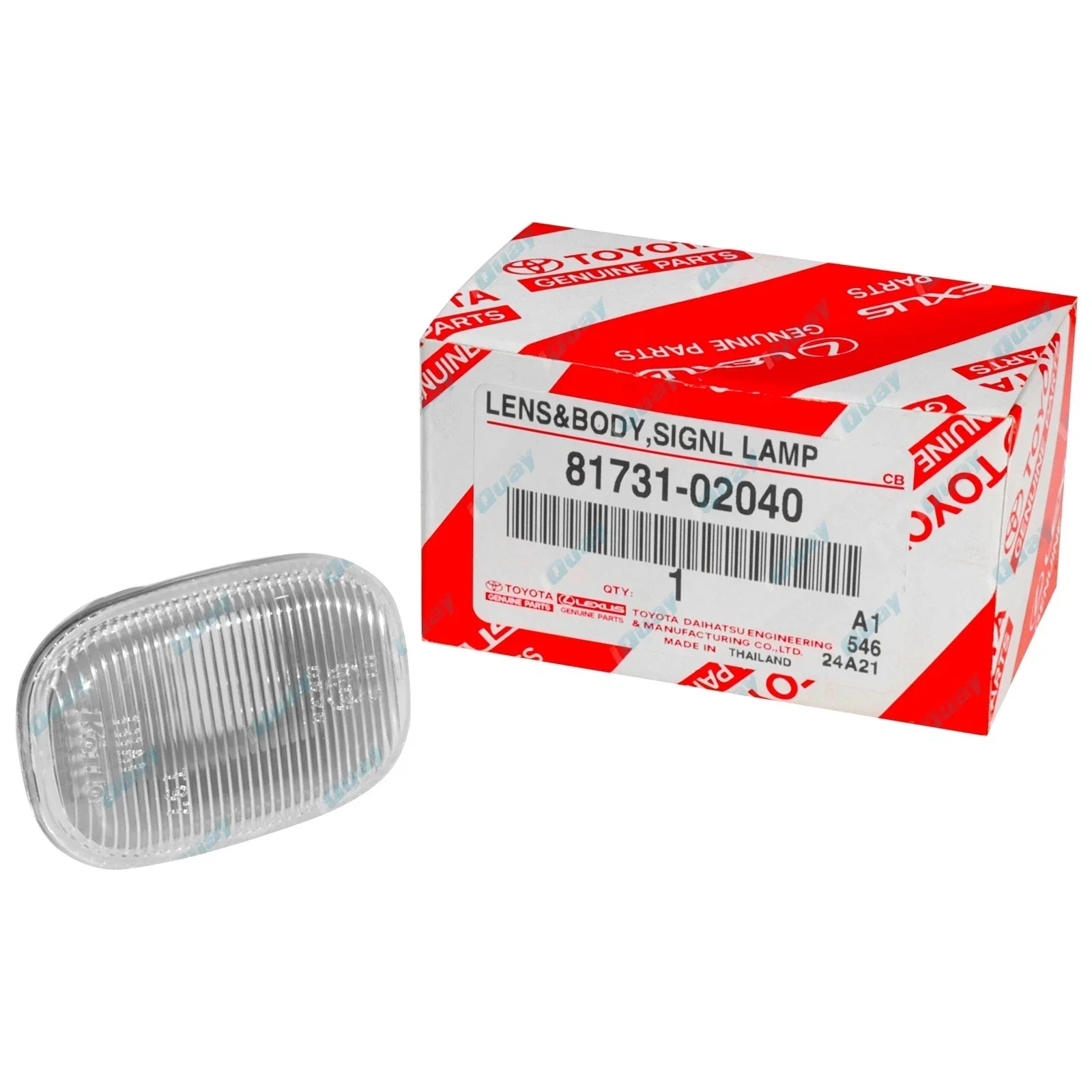 Genuine Toyota Clear Side Indicator Lamp Repeater Blinker for Hilux TGN16 TGN26