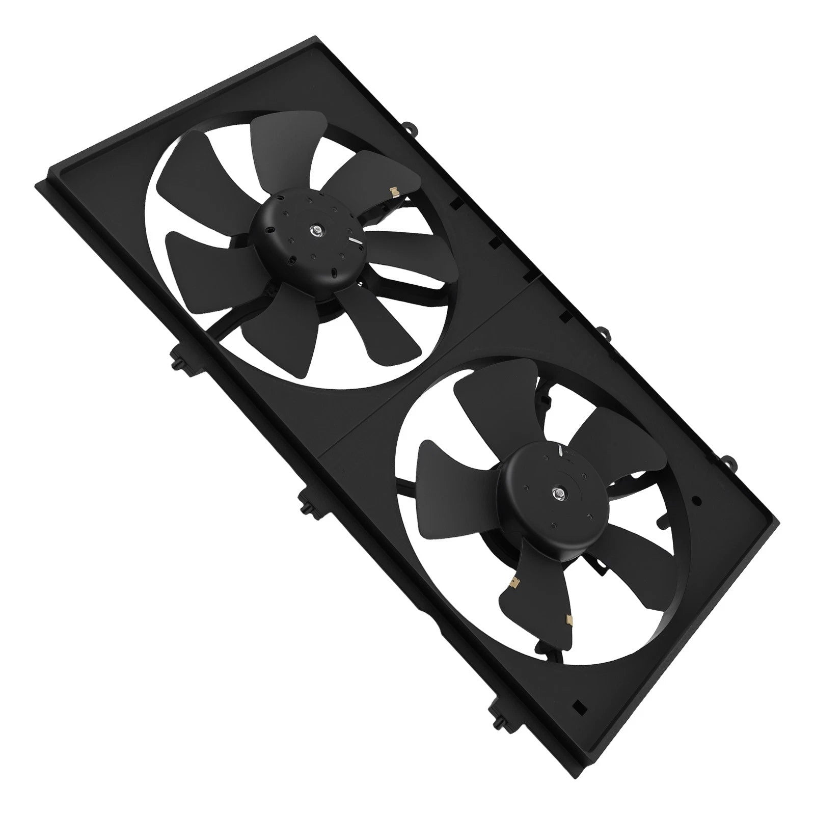 Dual A/C Radiator Cooling Fan Assembly for Mitsubishi Lancer 2.0L (2008–2017)