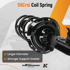 2X Front Complete Strut Assembly Kit for Honda Fit (2009–2014) 1333440L 1333440R
