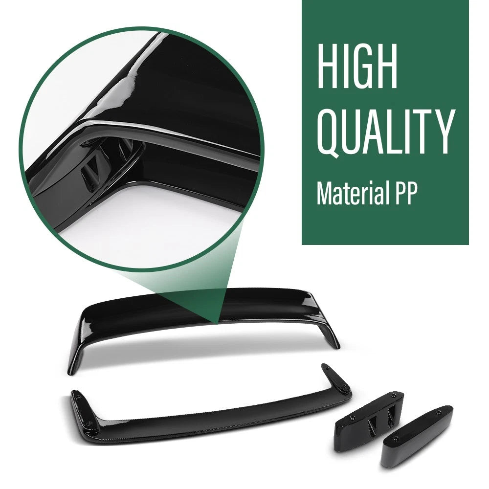 Gloss Black Rear Trunk Spoiler Wing for BMW 3 Series E36 M3 (1992–1998)
