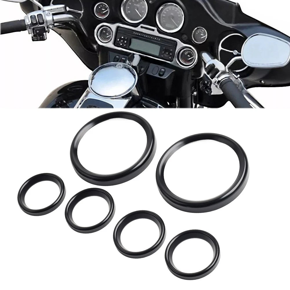 Instrument Board Gauge Bezel Cover for Harley Touring Electra Street Glide (1996–2013)