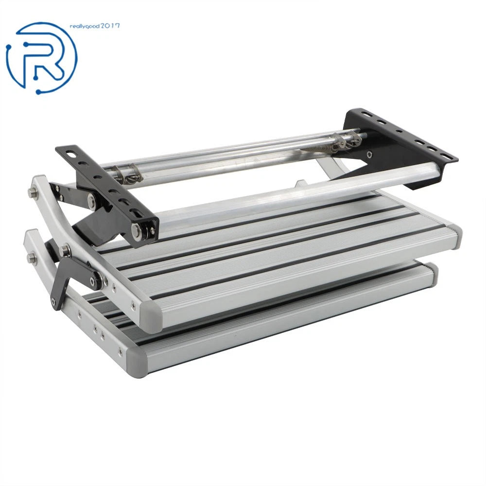 2X Retractable Anti-Slip Steps for RV Camper