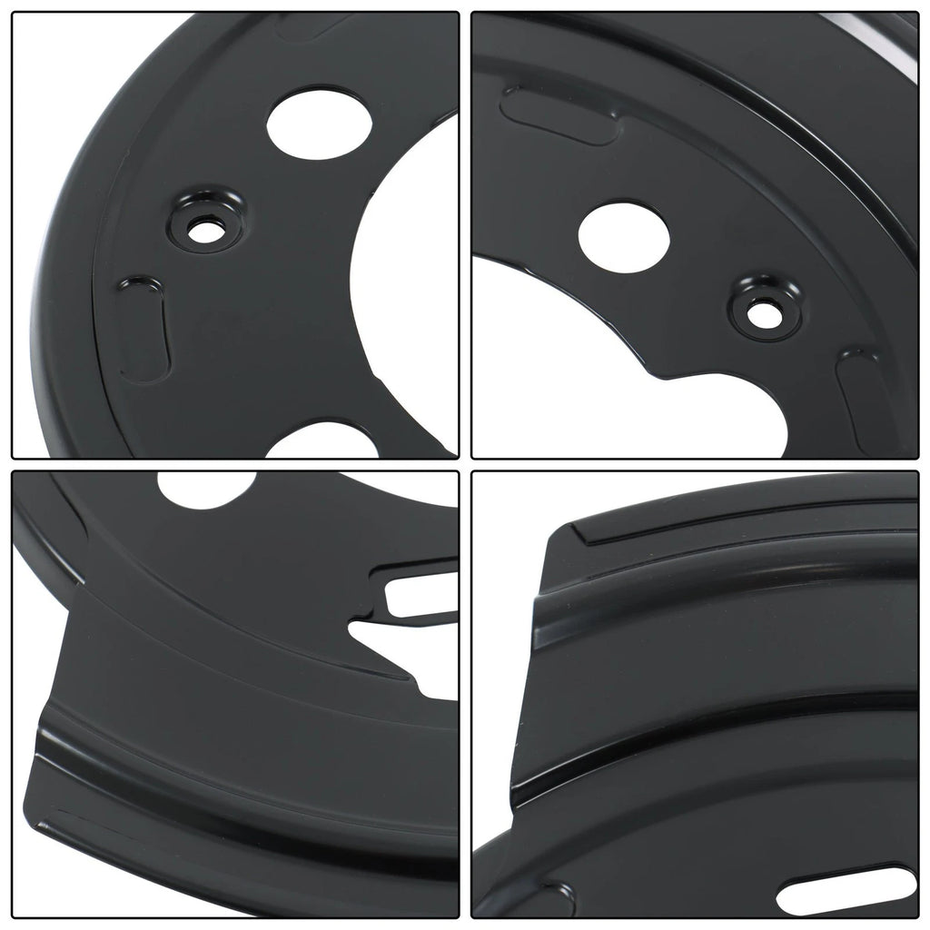 Set of 2 Rear Disc Brake Dust Shields for Hummer H2 (2003–2007)