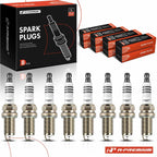 8x Iridium Platinum Spark Plugs for Toyota Tundra Sequoia (2000–2004)