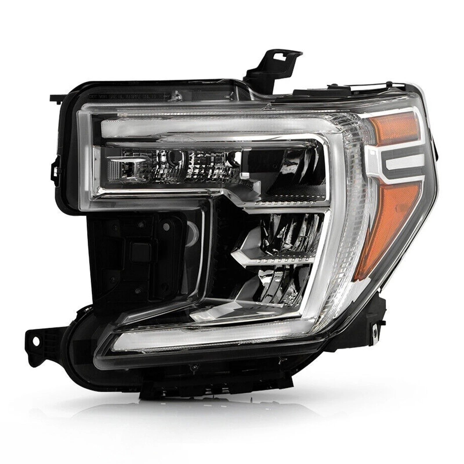 LED Headlight w/ Halogen Turn Signal for GMC Sierra 1500 (2019–2022)