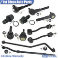 11pc Tie Rod End Ball Joints Kit for Jeep TJ Wrangler (1997–2006)