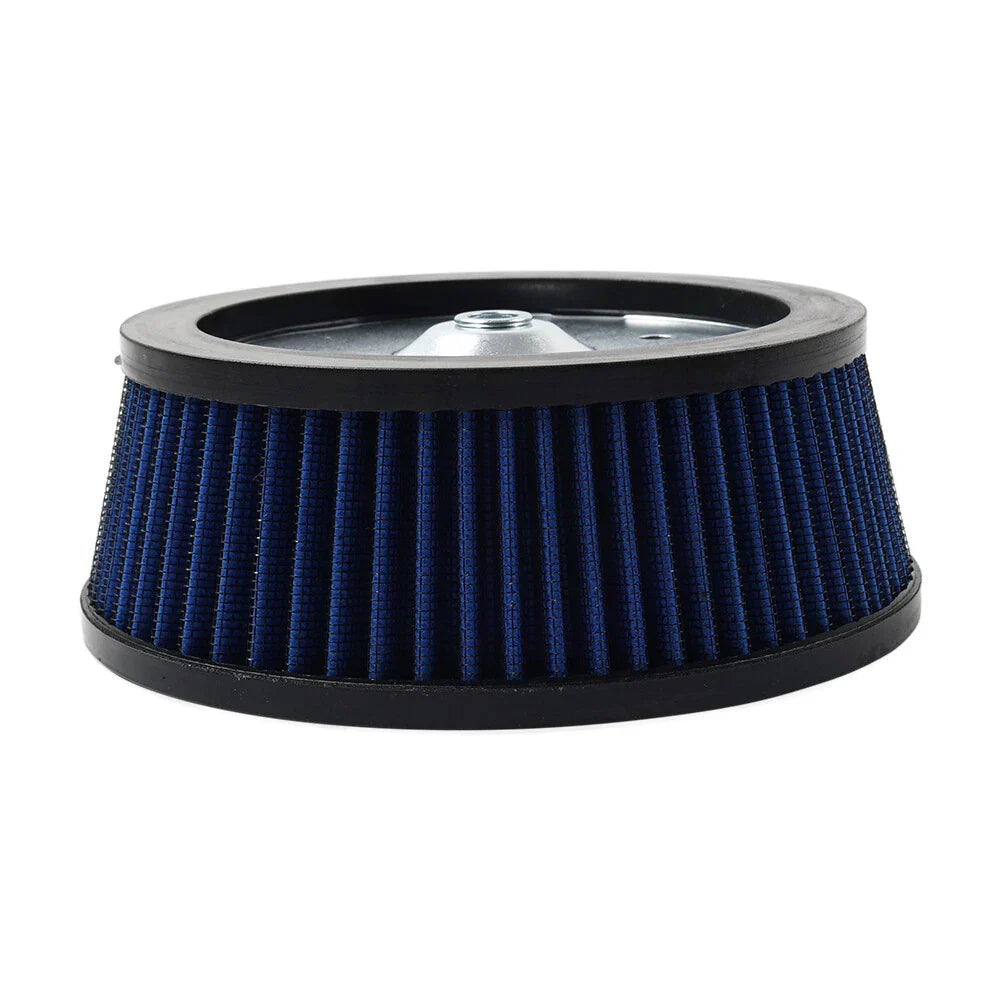 Blue Air Cleaner Filter for Harley Dyna, Softail, Touring (1999-2017)