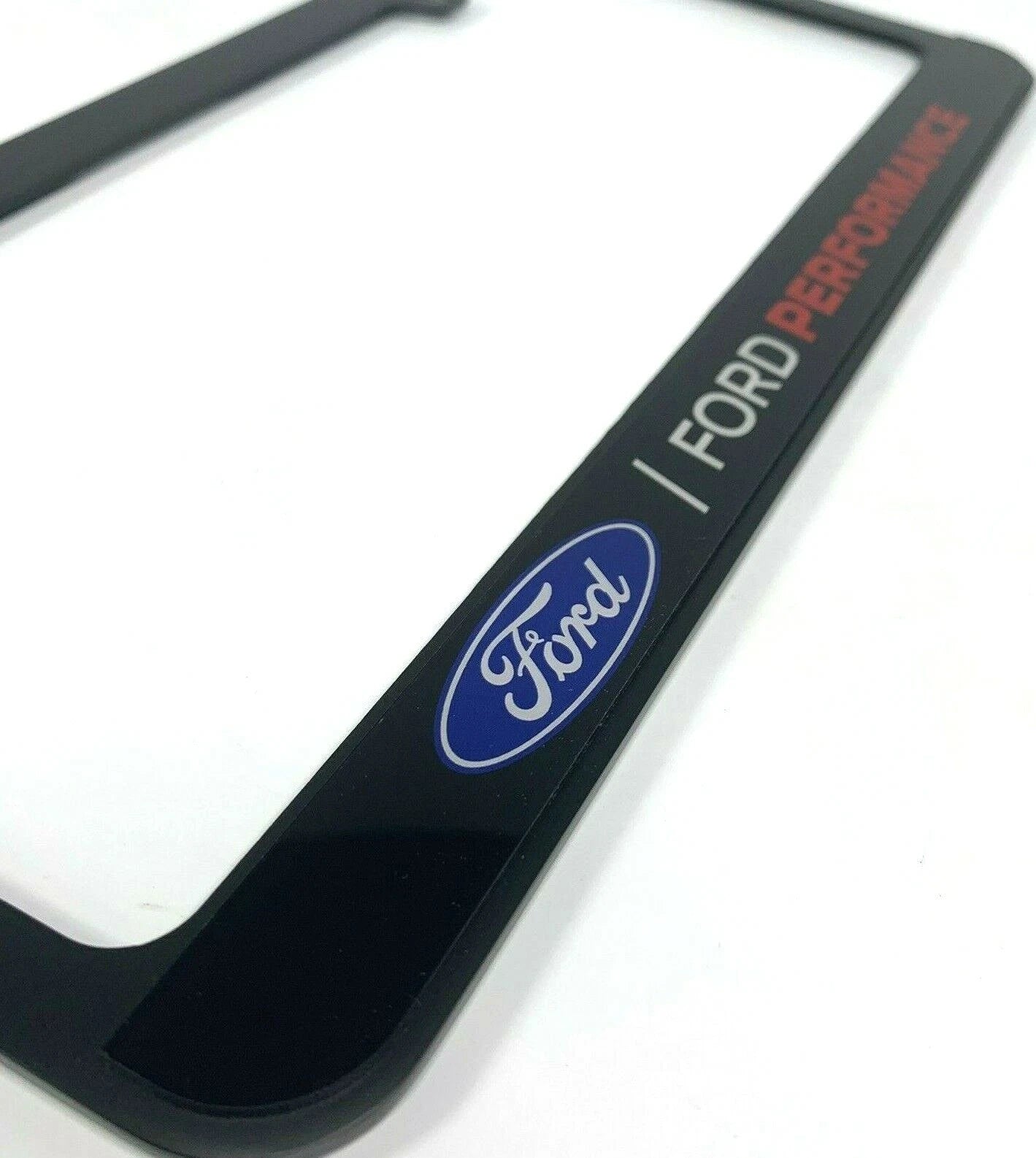Ford Performance Premium Matte Black License Plate Frame for Ford Mustang (2015–2024)
