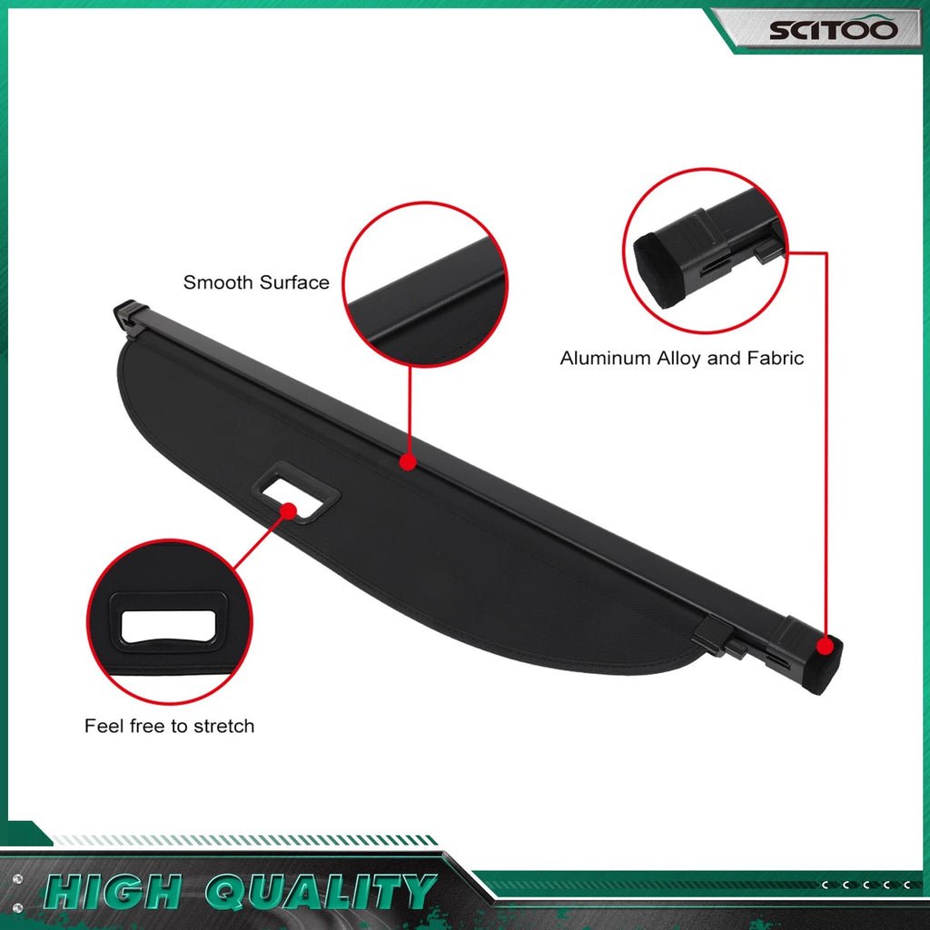 Retractable Cargo Cover for Subaru Impreza (2018–2023)