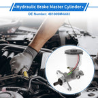 Brake Master Cylinder with Reservoir No. 46100SM4A03 for Honda Accord (1990–1995)