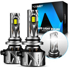 2X 9006 LED Headlight Bulbs for NOVSIGHT (60000LM, 6500K)