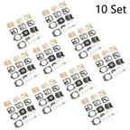 Set of 10 Carburetor Rebuild Kits for Walbro K20-WAT (Echo CS3000 CS301 CS320T)