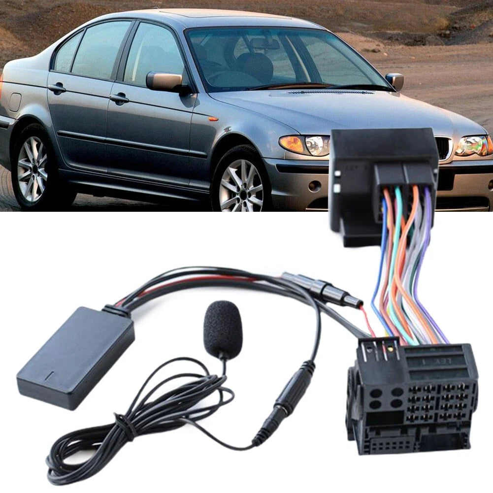 AUX IN Audio 12 Pin Cable Adapter for BMW X3 E83 (2004–2010)