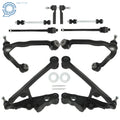 Set of 10 Front Upper Lower Control Arm Kit for Cadillac Chevrolet GMC (1999–2006)