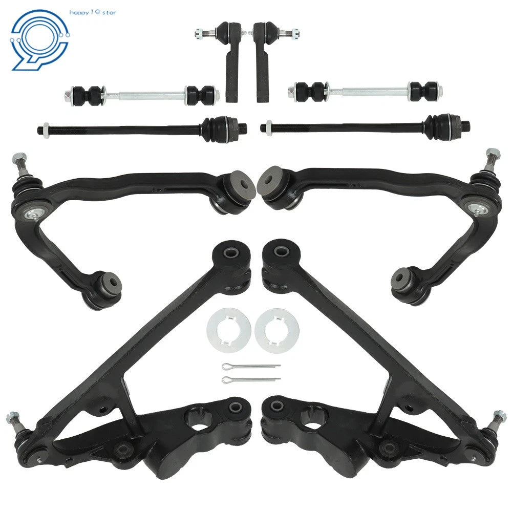 Set of 10 Front Upper Lower Control Arm Kit for Cadillac Chevrolet GMC (1999–2006)