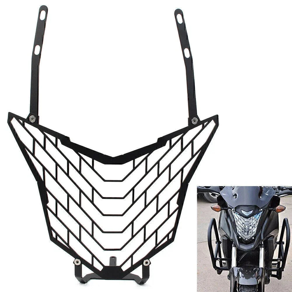 Stainless Headlight Mask Grille Cover for Honda CB500X (2016-2017)