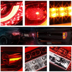 3D LED Bar Tail Light Brake/Reverse Lamp for VW Golf Hatchback (2010–2014)