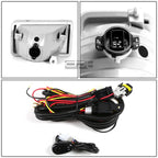Smoked Lens Fog Lights with Switch for Silverado Tahoe Suburban (2007–2015)