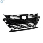 Front Bumper Upper Grille for Nissan Altima SR (2023-2024) Black Plastic