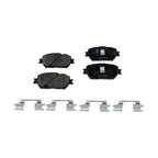 Set of 4 Brake Pads for Lexus IS250 GS300 (2006)