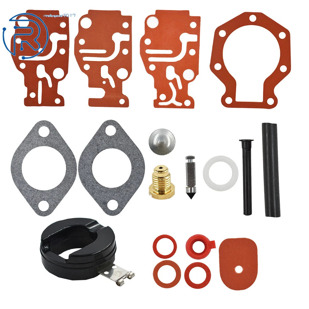 Rebuild Carb Repair Kit for Johnson Evinrude 6hp-20hp (Various Years)