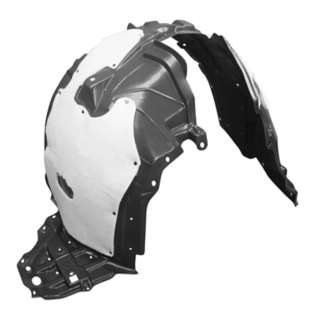 Replacement Front Passenger Side Fender Liner with Insulation Foam for Honda