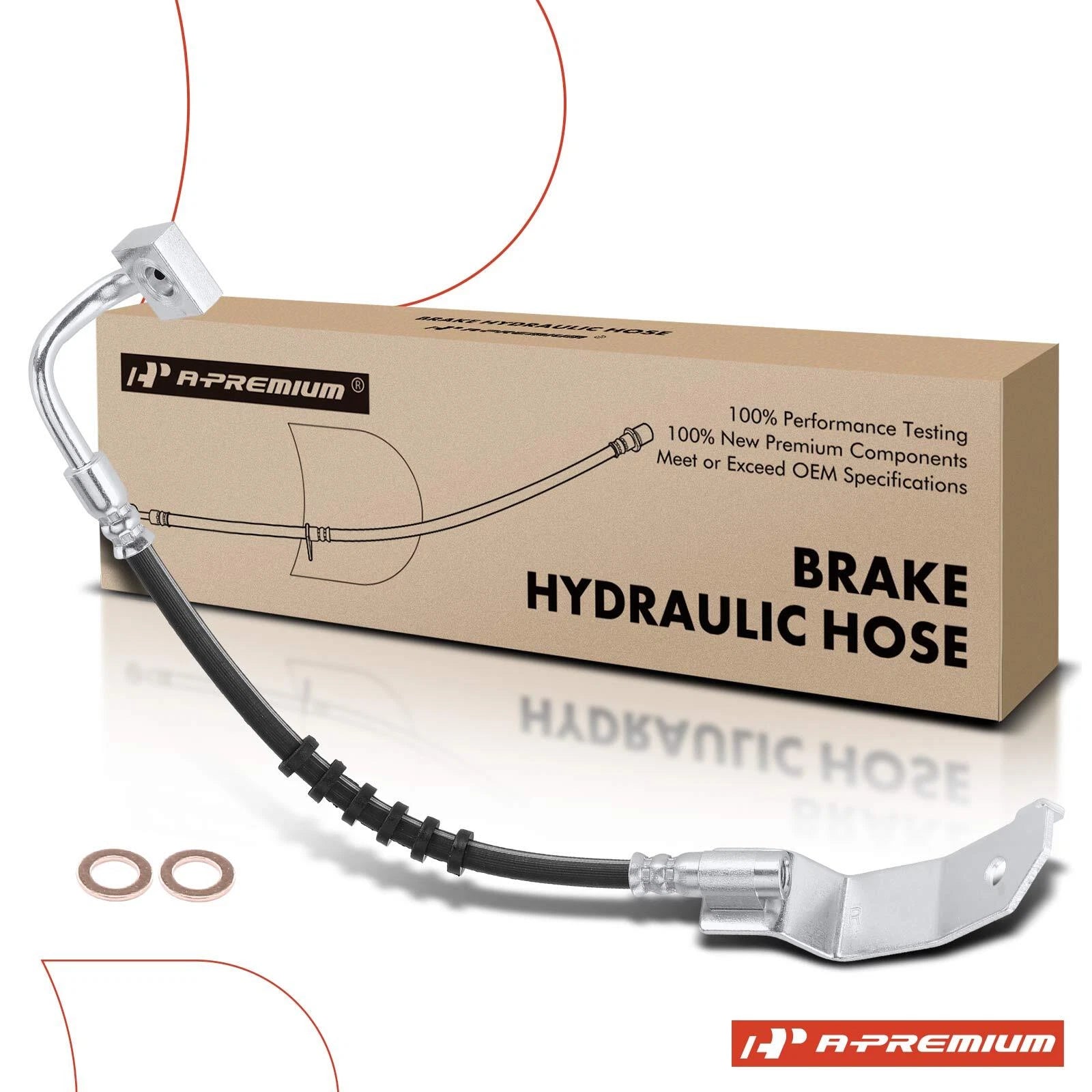 Front Right Brake Hydraulic Hose for Lincoln Town Car (1998–2002)
