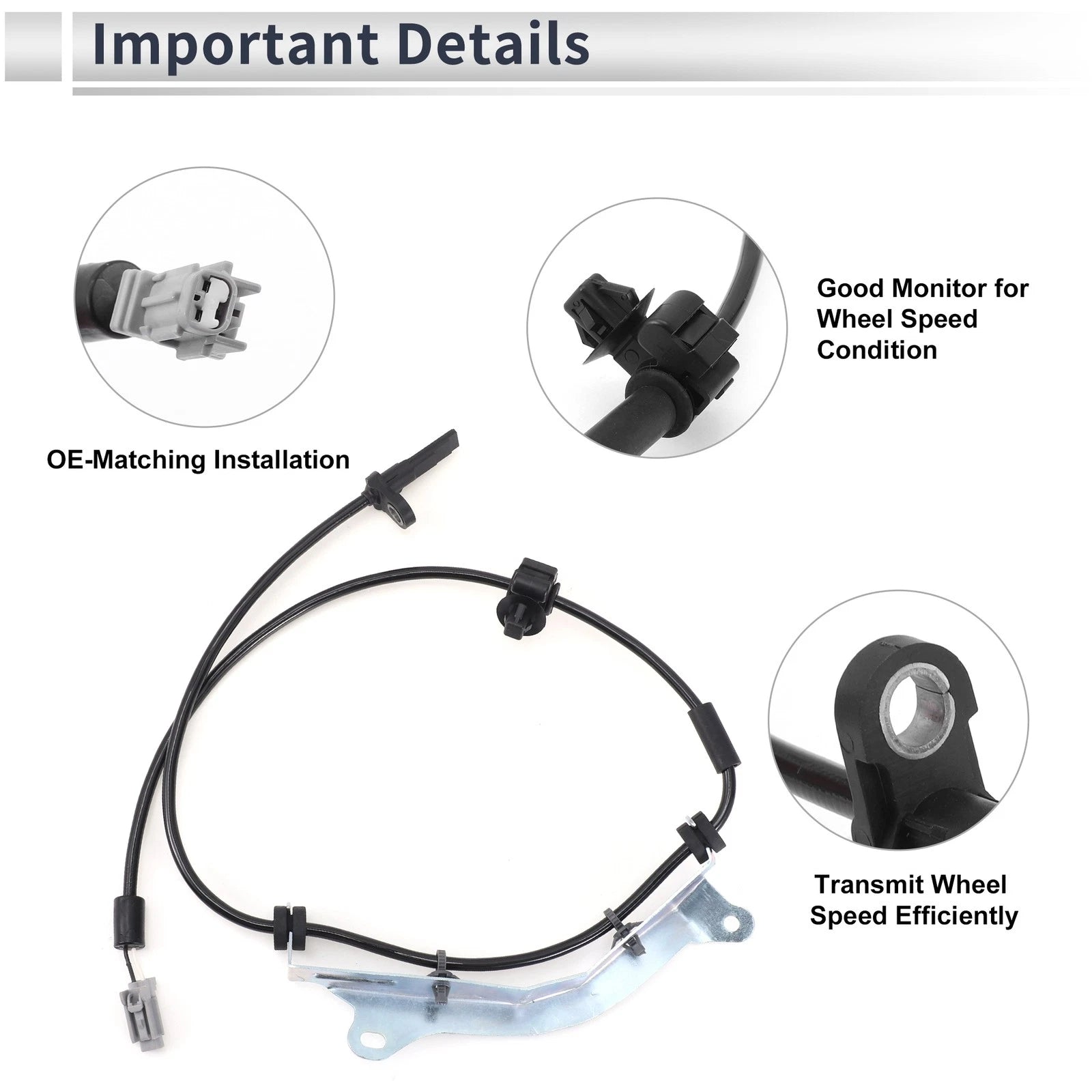 ABS Wheel Speed Sensor for Subaru Impreza (No. 27540FG031/27540FG030)