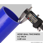 1.25-1.5" 90 Degree Transition Reducer Silicone Intercooler Pipe Hose