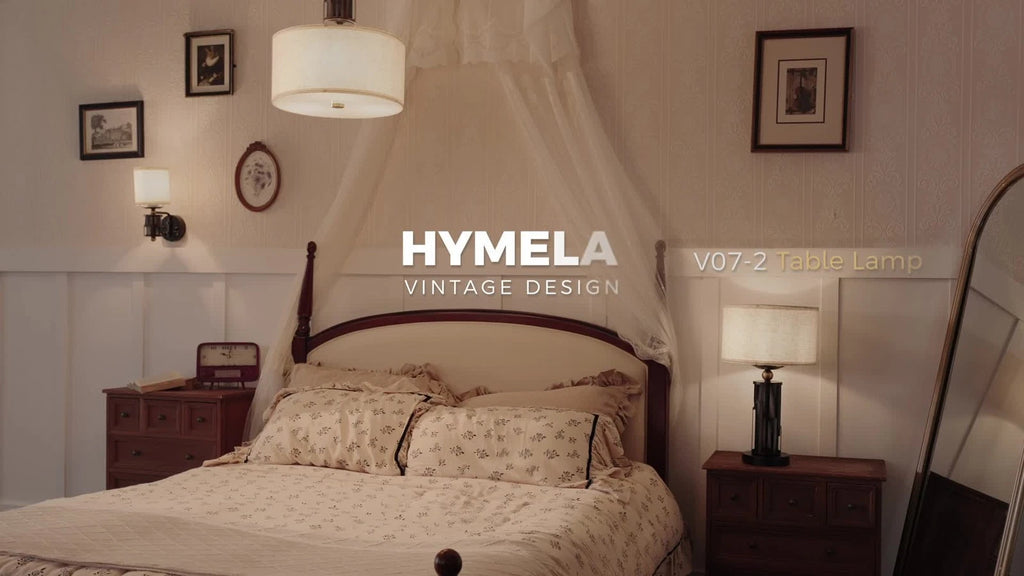 Dimmable LED Desk Lamp for Vintage Style Nightstand