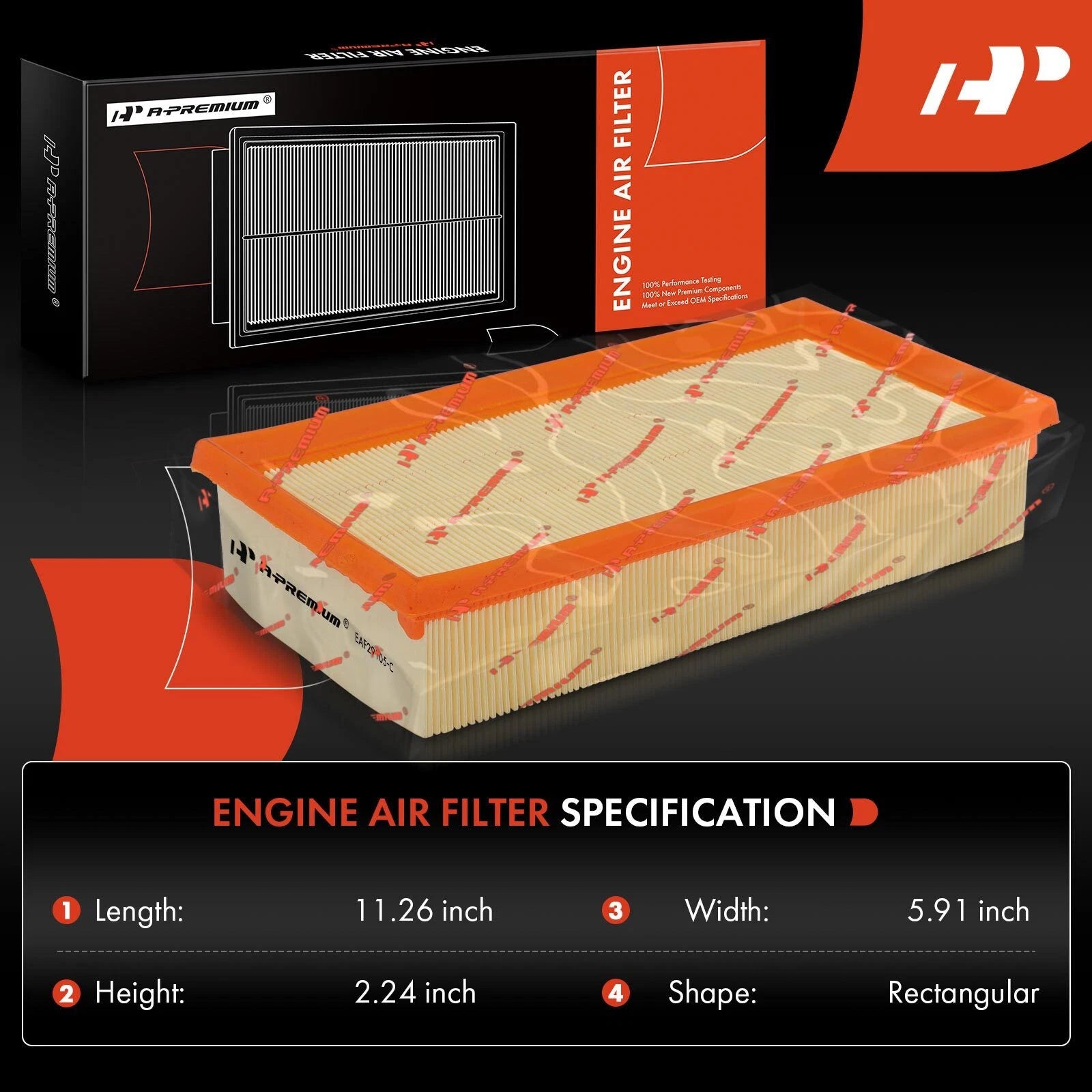 Engine Air Filter for BMW X5 (2001-2006)