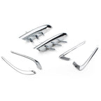Set of 2 Chrome Fairing Premier Shark Gills for Honda Goldwing GL1800 (2001–2011)