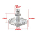 Rocker Arm Spindle Gear Disc for Fishing Reel (40.8mm, 37.3mm)