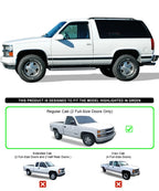 Running Boards for Chevy GMC CK Pickup Regular Cab (1988-1998)