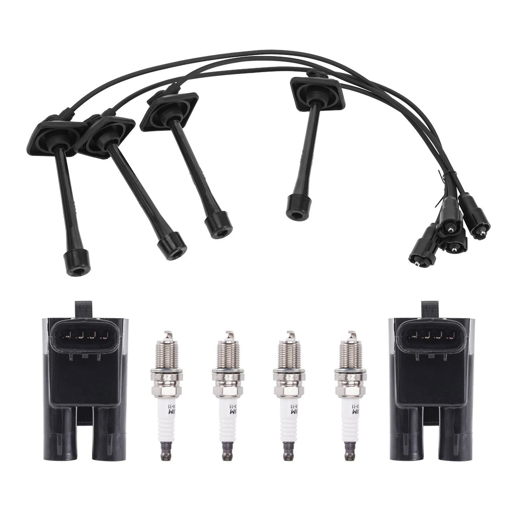 Ignition Coil and Iridium Spark Plug Wireset for Toyota Solara (1999-2003)