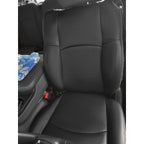 Set of 4 Black Leather Seat Covers for Dodge Ram (2009–2018)