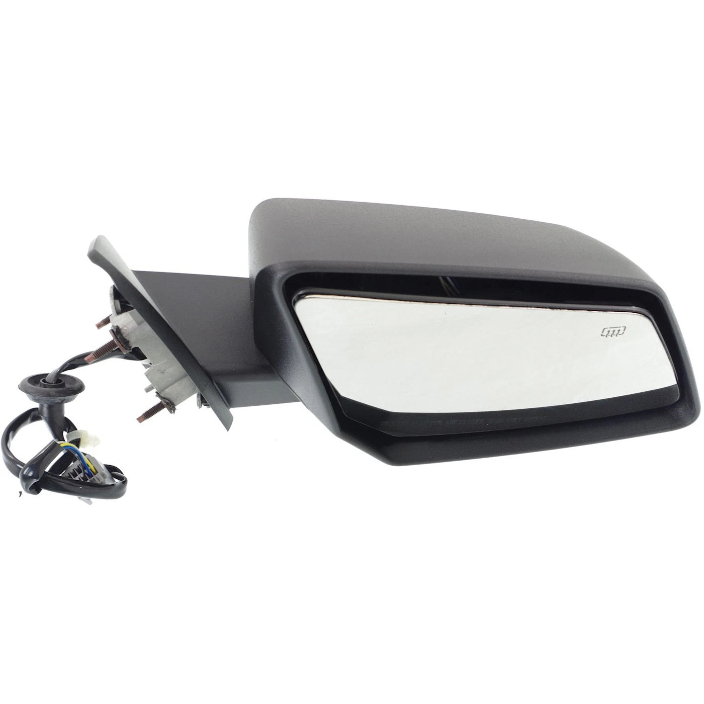 Power Mirror for GMC Acadia Passenger Side Heated Textured Black (2008)