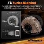 S400SX4 Turbocharger + Titanium Heat Shield for DDC-MTU Navistar Series 60 (2000–2008)