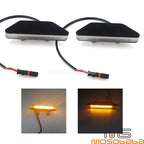 LED Mirror Block Off Sequential Turn Signals Amber for BMW S1000RR (2020-2021)