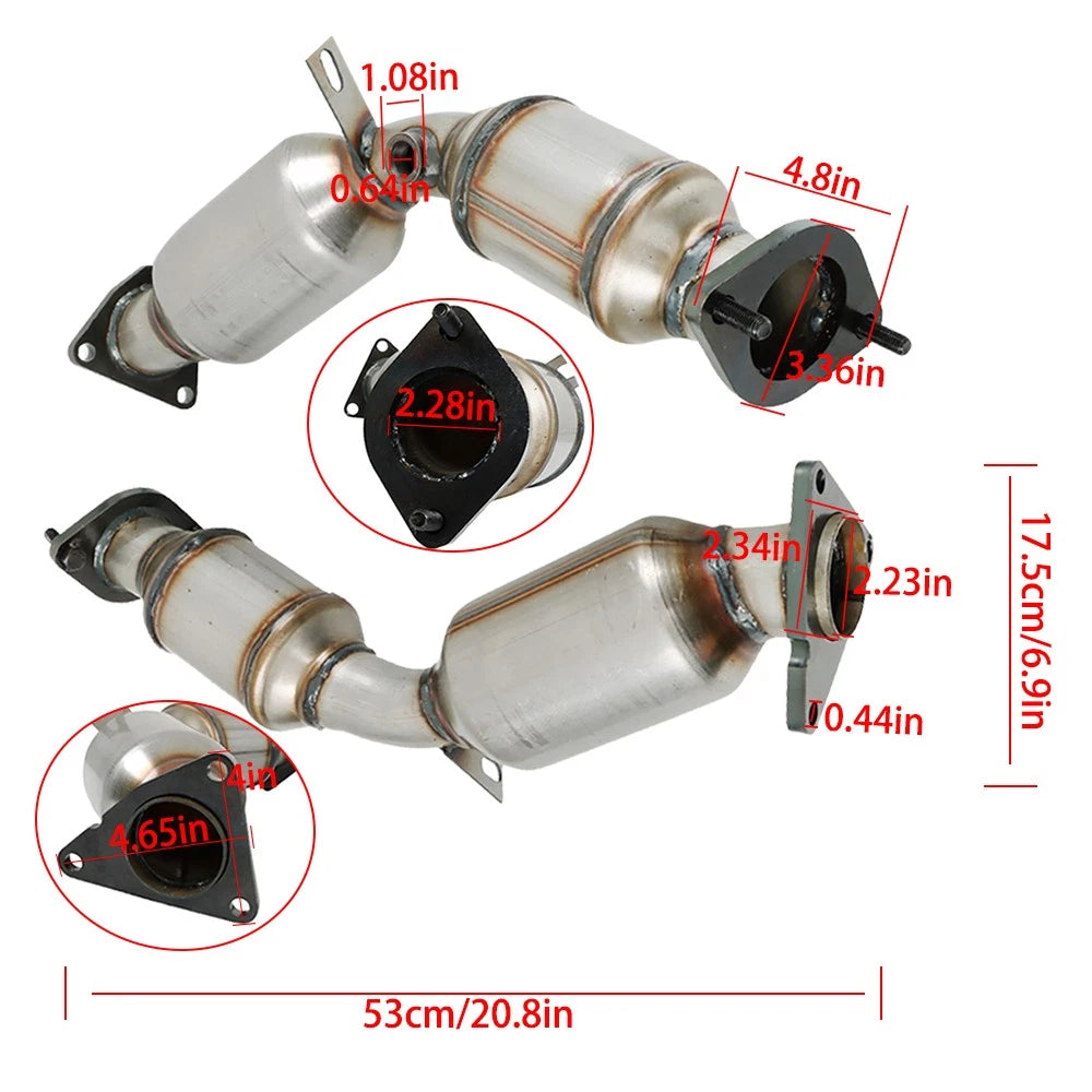 Catalytic Converters for Infiniti Q40/Q50/Q60 (2014–2015)