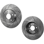 Rear Brake Disc Rotors for Subaru Impreza Crosstrek Forester (2013–2015)