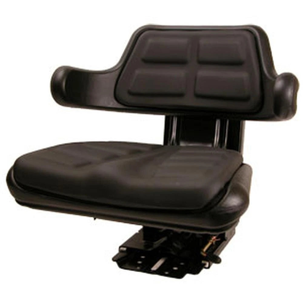 Black Wrap Around Seat Back with Arms for Allis Chalmers Universal Models (W223B)