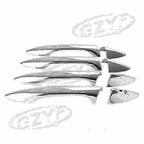 Set of 4 Chrome Door Handle Covers for Hyundai Elantra (2012–2014)