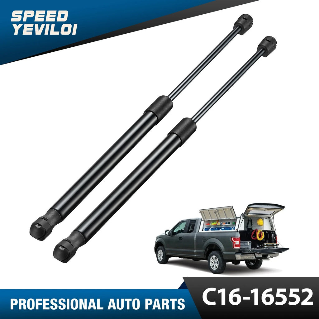 Pair of 17 Inch Gas Struts for Leer Camper Shell Windows (C16-16552)