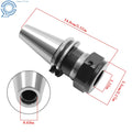 3pc CAT40 TG100 Collet Chuck Set for CNC Machines (0.0001" Runout)