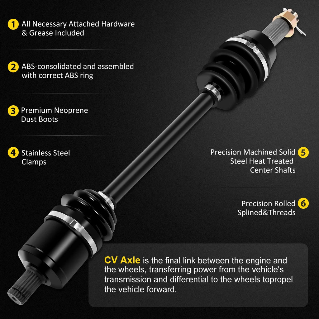 CV Axles for Polaris RZR 570 800 (2012–2014)