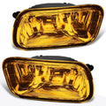 Set of 2 Amber Lens Front Bumper Fog Lights for Dodge Ram Pickup (2009–2012)