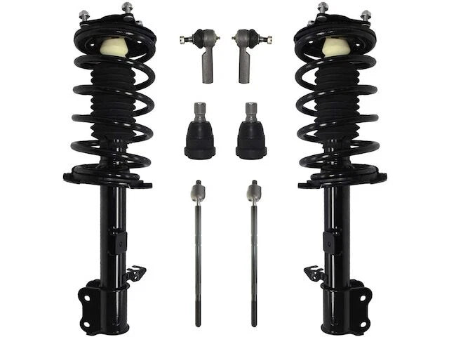 Front Strut Coil Spring Ball Joint Tie Rod Kit for Mazda Tribute (2001–2007)